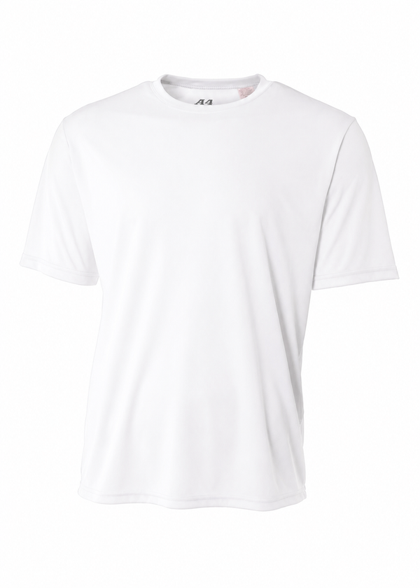 A4 Apparel N3142 Upgraded Sublimation and Polyester Performance T-Shirt UPF 44+